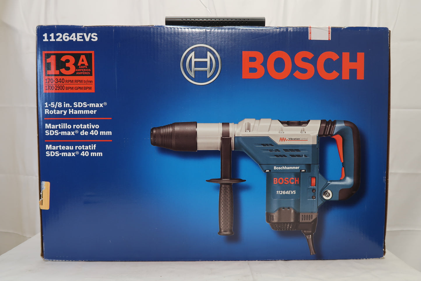 Bosch 11264EVS 1 5/8" SDS Max Rotary Hammer