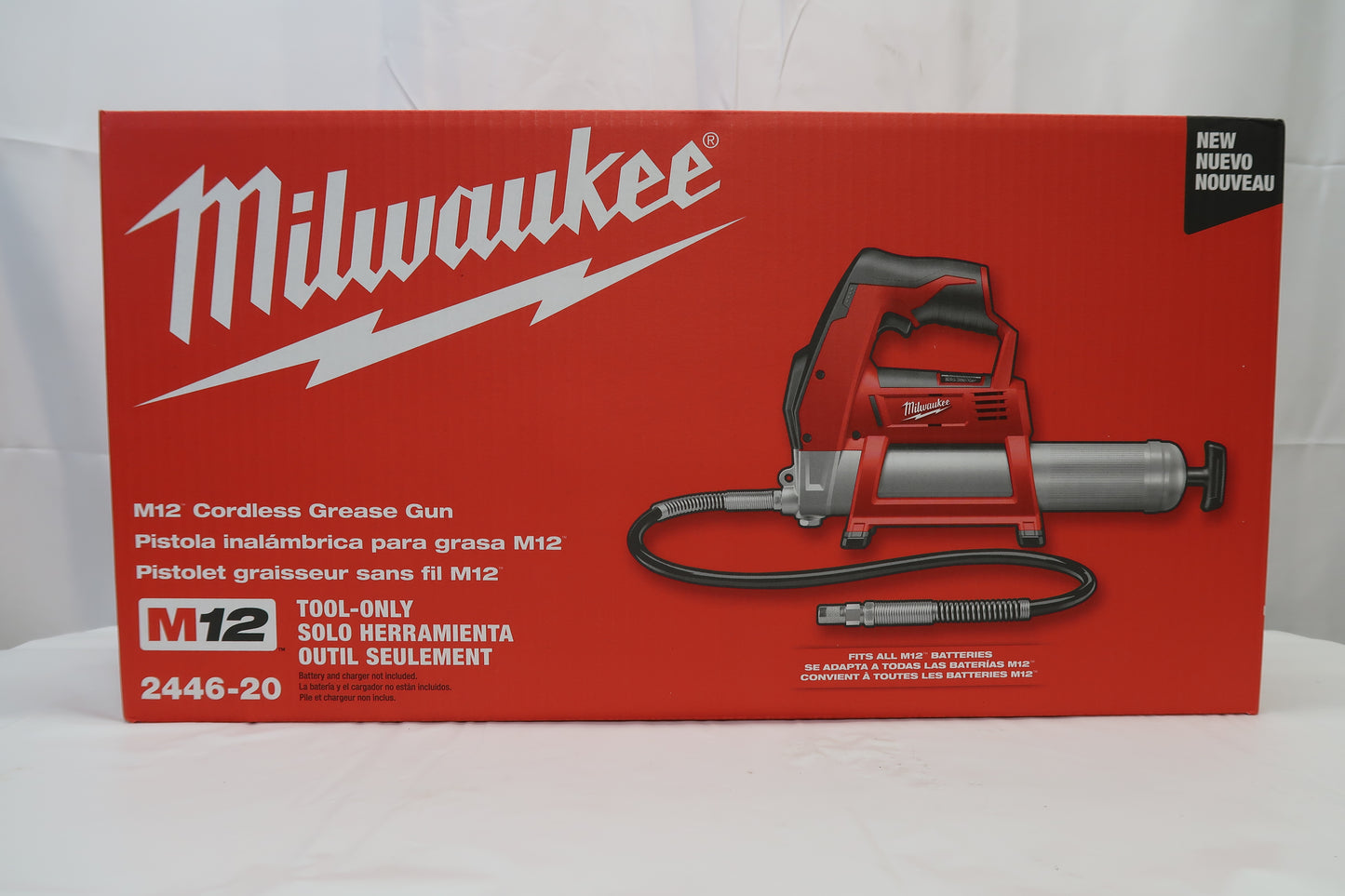 Milwaukee 2446-20 M12 Grease Gun