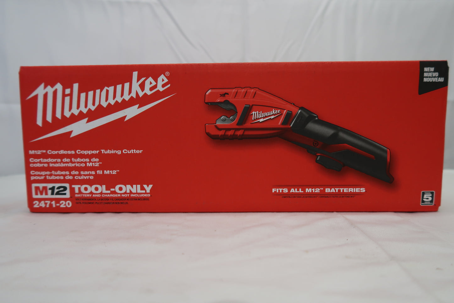 Milwaukee M12 2471-20 Copper Tubing Cutter
