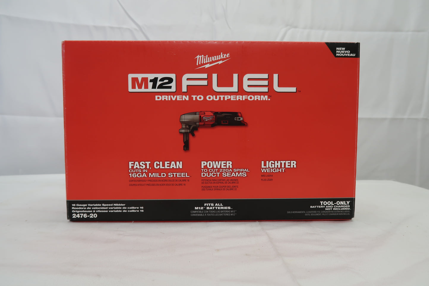 Milwaukee M12 2476-20 16 Gauge Variable Speed Nibbler