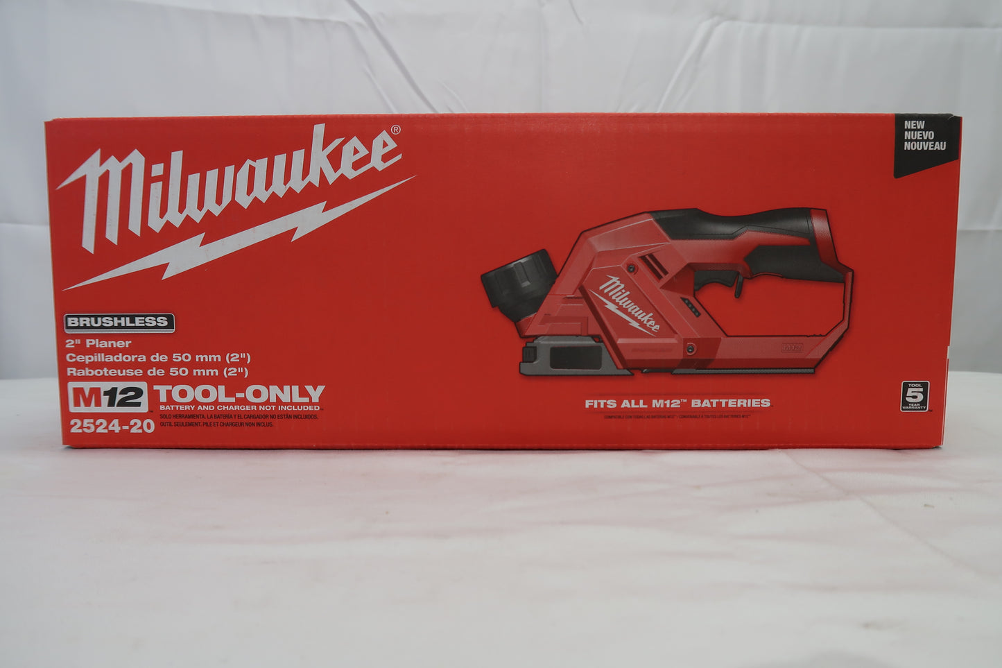 Milwaukee M12 2524-20 2" Hand Planer