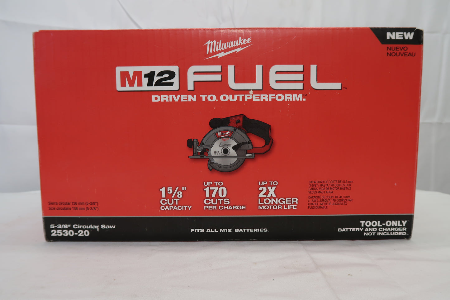 Milwaukee M12 2530-20 5 3/8" Circular Saw