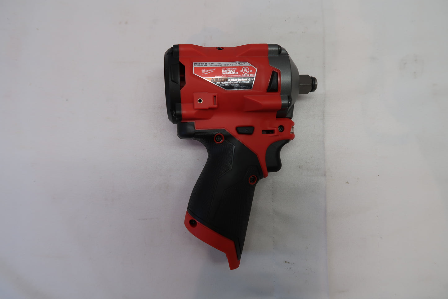 Milwaukee M12 2555-20 1/2" Stubby Impact Wrench