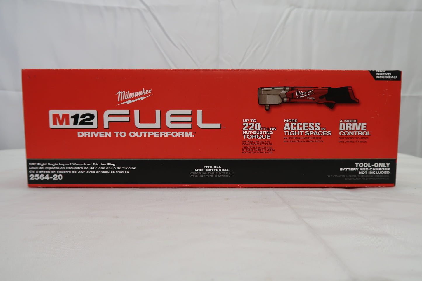 Milwaukee M12 2564-20 3/8" Right Angle Impact Wrench