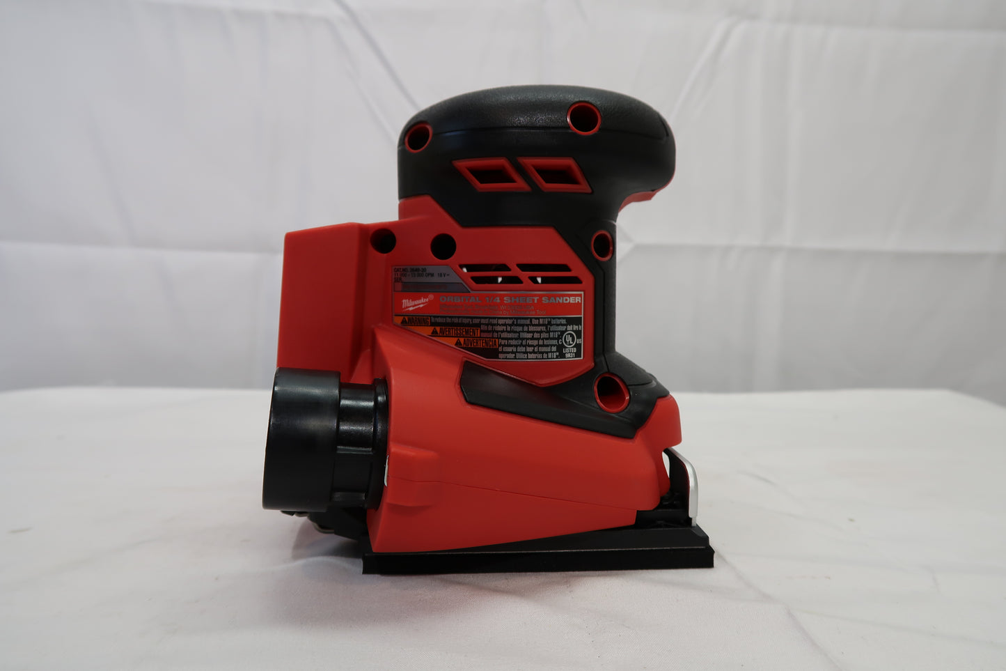Milwaukee 2649-20 M18 Orbital 1/4 Sheet Sander (Tool Only)