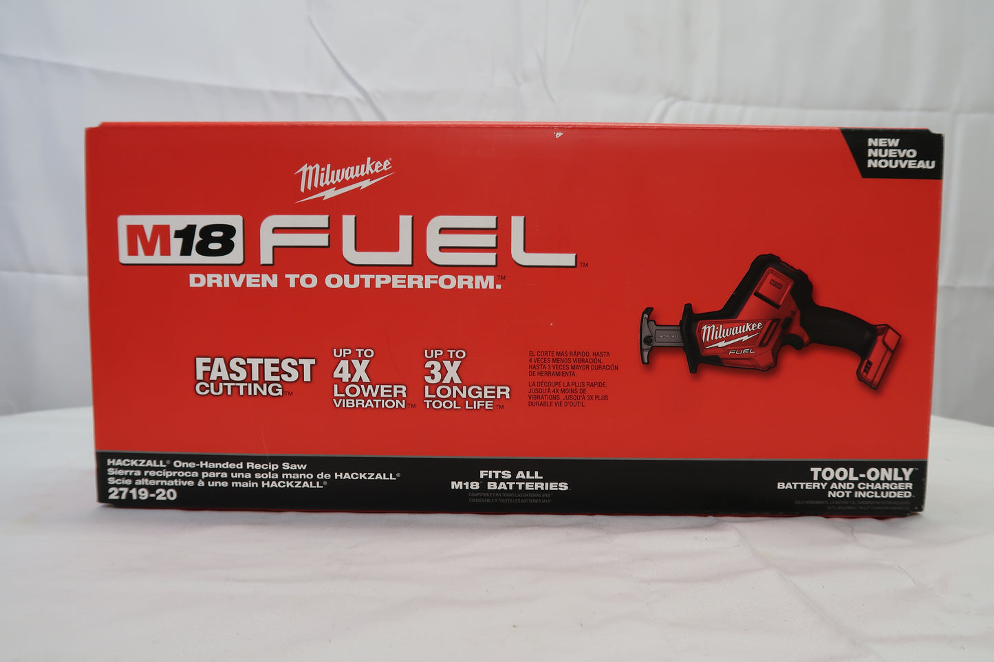 Milwaukee 2719-20 M18 Fuel Hackzall Reciprocating Saw (Tool Only)