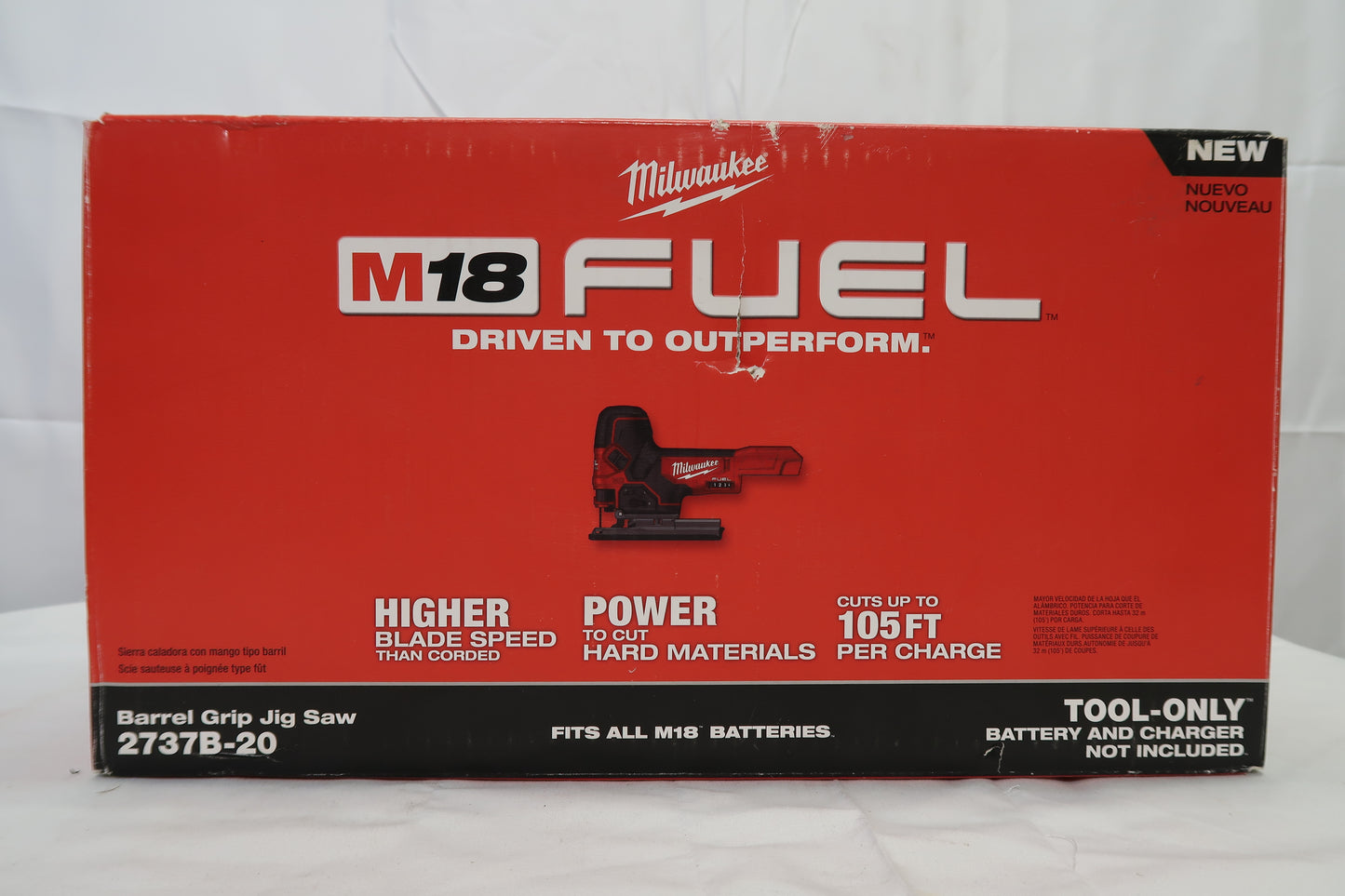 Milwaukee 2737B-20 M18 Fuel Barrel Grip Jig Saw (Tool Only)