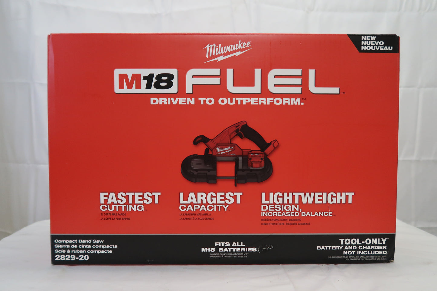 Milwaukee 2829-20 M18 Fuel Compact Band Saw (Tool Only)