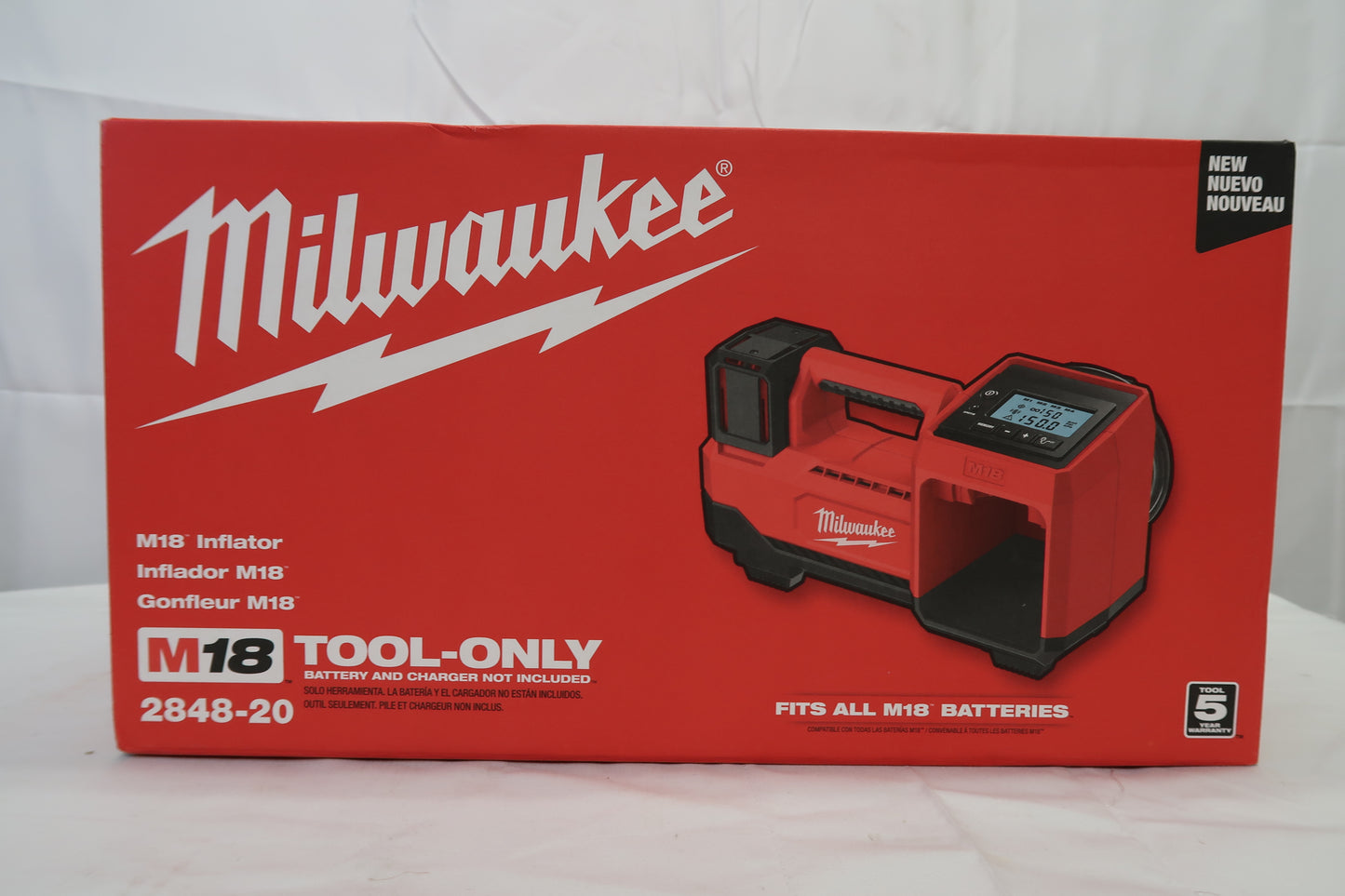 Milwaukee 2848-20 M18 Inflator (Tool Only)
