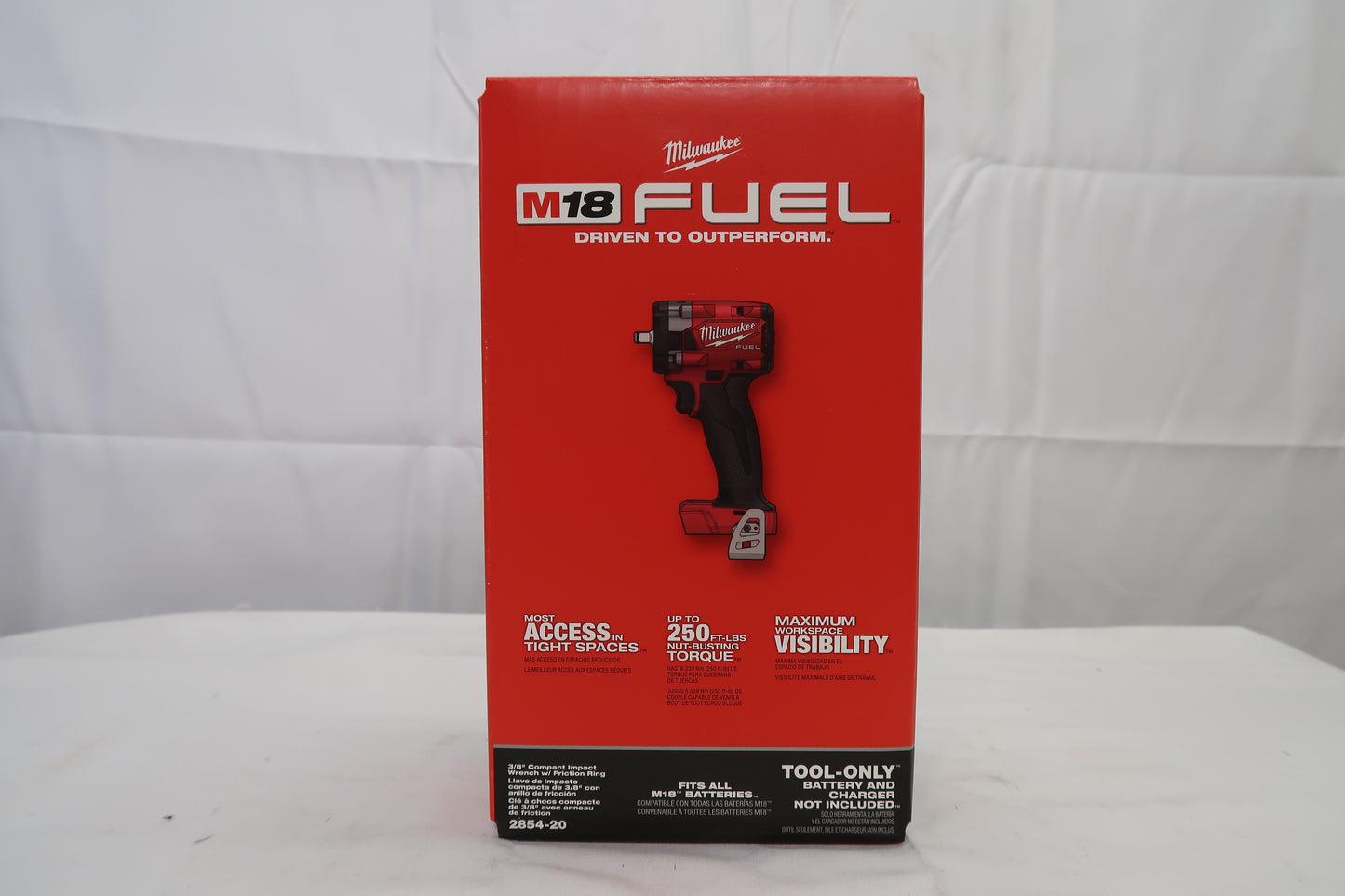 Milwaukee 2854-20 M18 Fuel 3/8" Compact Impact Wrench (Tool Only)