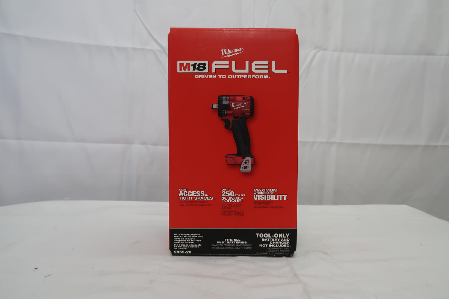 Milwaukee 2855-20 M18 Fuel 1/2" Compact Impact Wrench (Tool Only)