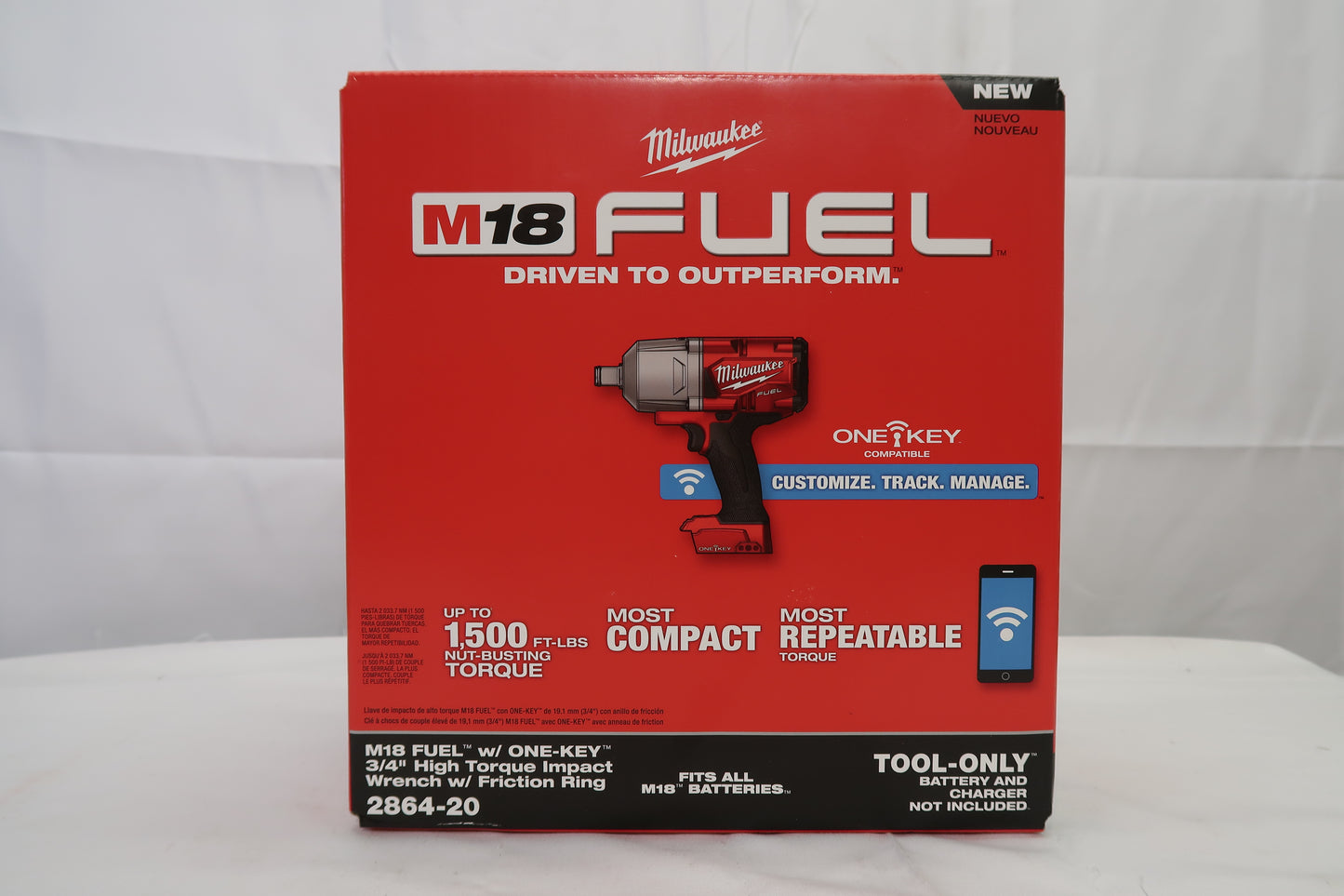Milwaukee 2864-20 M18 Fuel 3/4" High-Torque Impact Wrench (Tool Only)