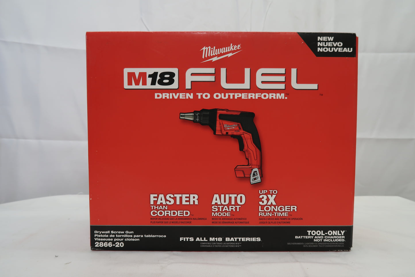 Milwaukee 2866-20 M18 Fuel Drywall Screw Gun (Tool Only)