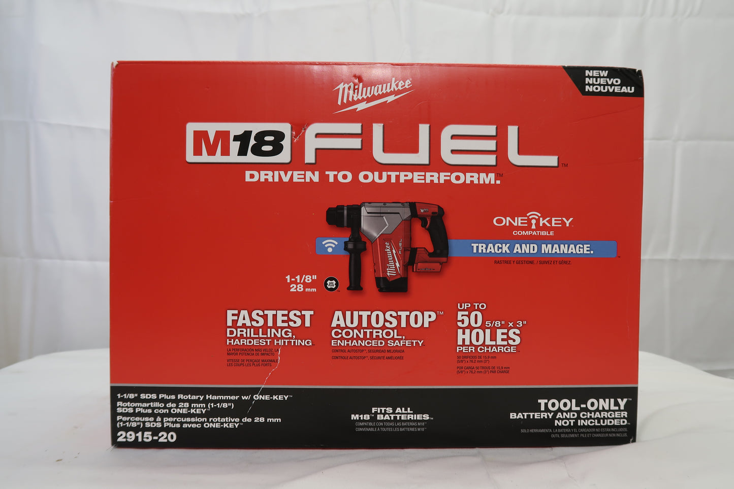 Milwaukee 2915-20 M18 Fuel 1 1/8" Rotary Hammer (Tool Only)
