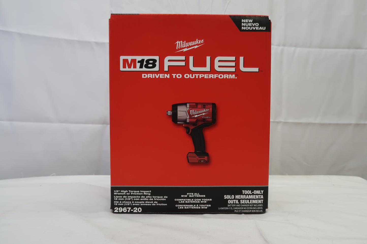 Milwaukee 2967-20 M18 Fuel 1/2" High-Torque Impact Wrench (Tool Only)