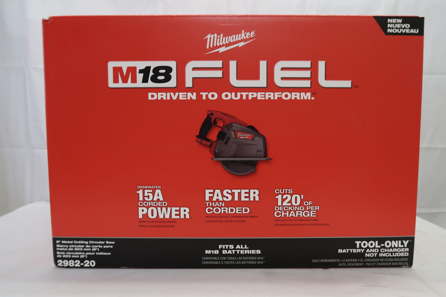 Milwaukee 2982-20 M18 FUEL 8" Metal Cutting Circular Saw