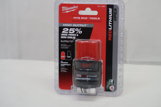 Milwaukee 48-11-2425 M12 CP2.5 Battery