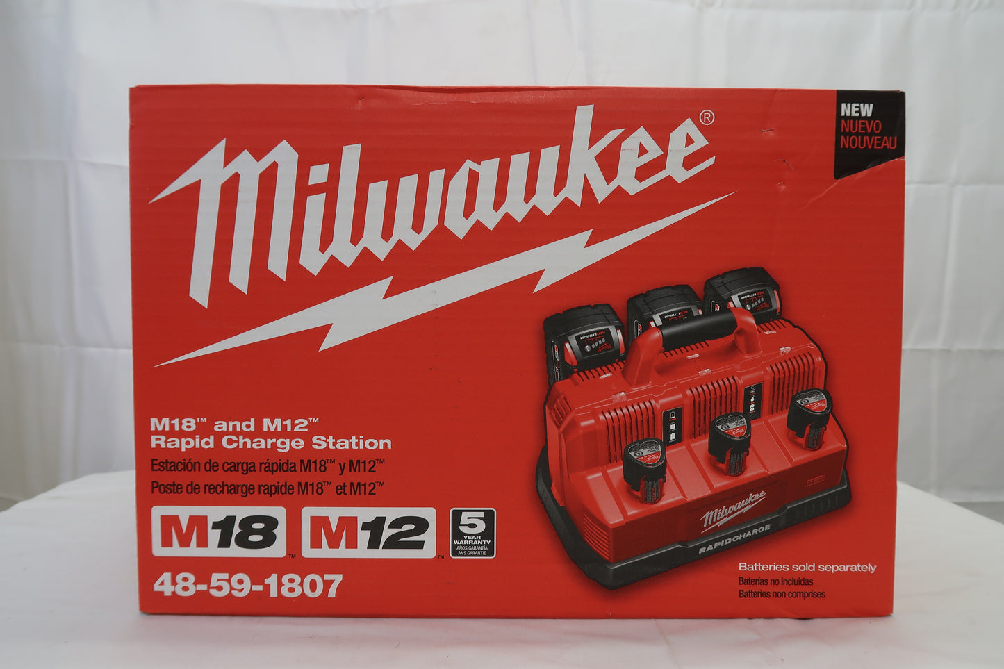 Milwaukee 48-59-1807 M18/M12 Rapid Charge Station