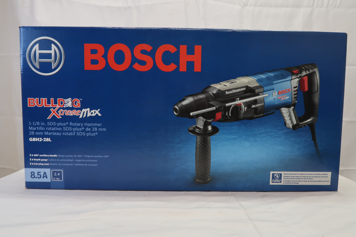 Bosch GBH2-28L Bulldog Xtreme Max 1 1/8" SDS+ Rotary Hammer