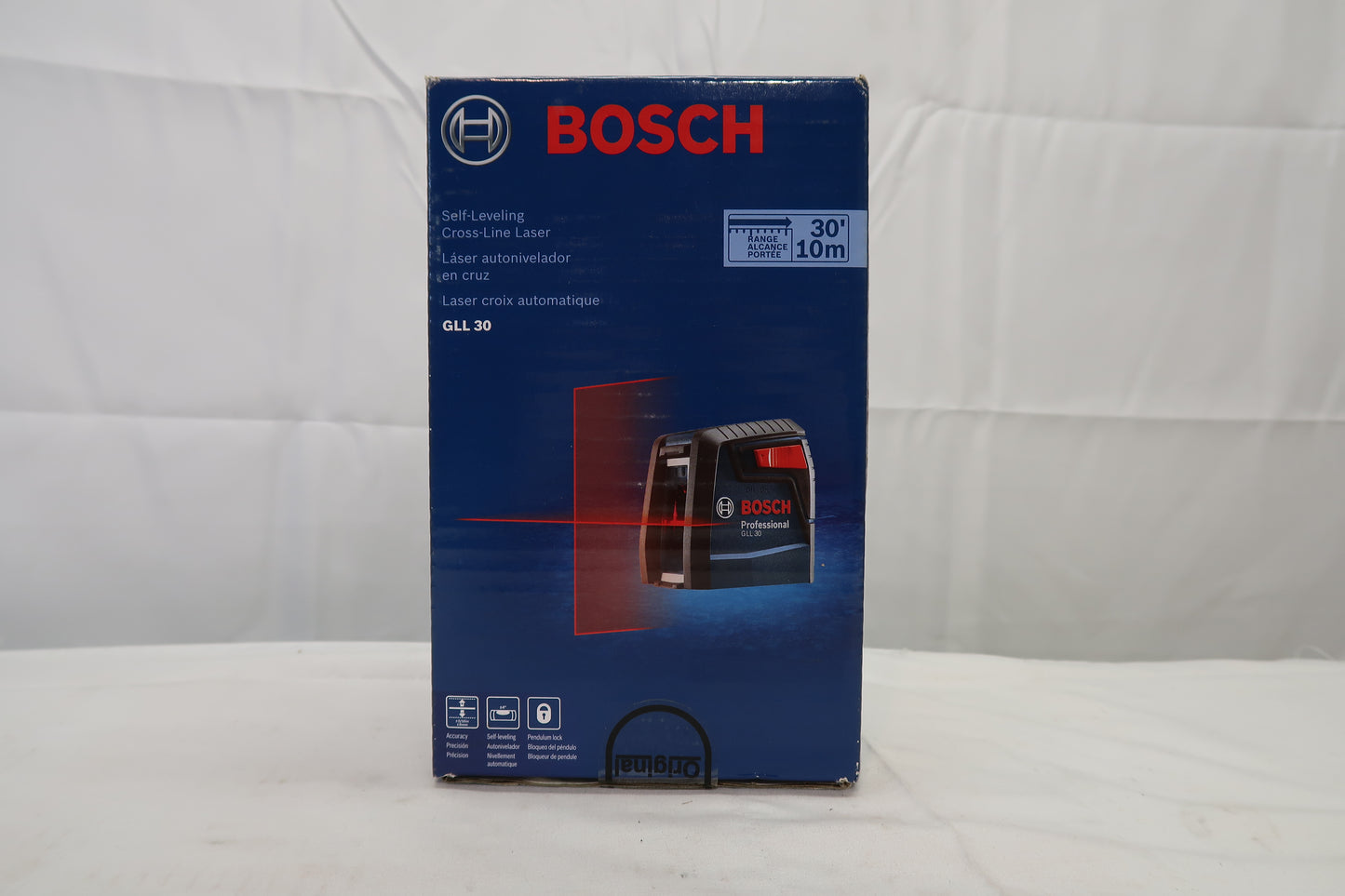 Bosch GLL 30 Self-Leveling Crossline Laser