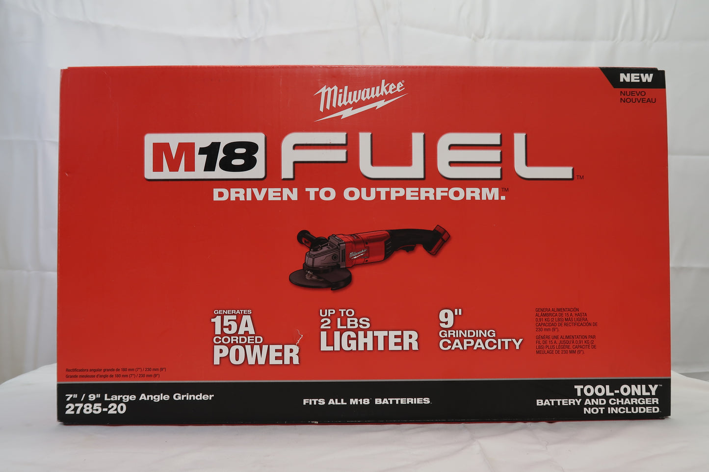 Milwaukee 2785-20 M18 Fuel 7"/9" Large Angle Grinder (Tool Only)