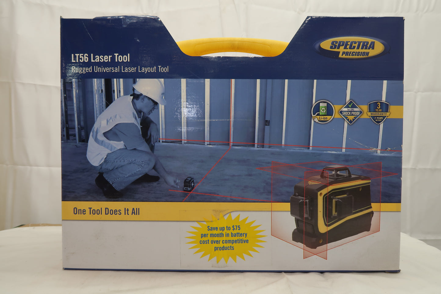 Spectra LT56 360° Cross-Line Laser Level
