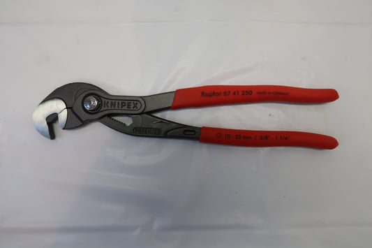 Knipex 87 41 250 "Raptor" Multiple Slip-Joint Spanner Tightening Tool