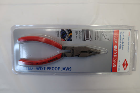 Knipex 08 21 145 SBA 5‑3/4″ Needle-Nose Combination Pliers