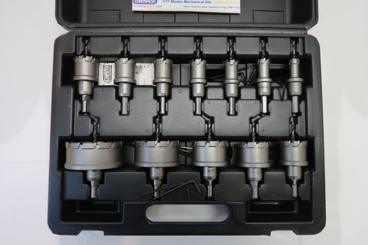 Champion CT7P-MECHANICAL-1 12 Piece Master Mechanical Hole Cutter Set