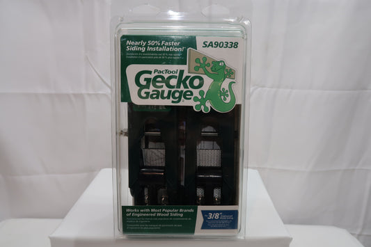 PacTool Gecko Gauge SA90338 3/8" LP Engineered Wood Siding Install Tool