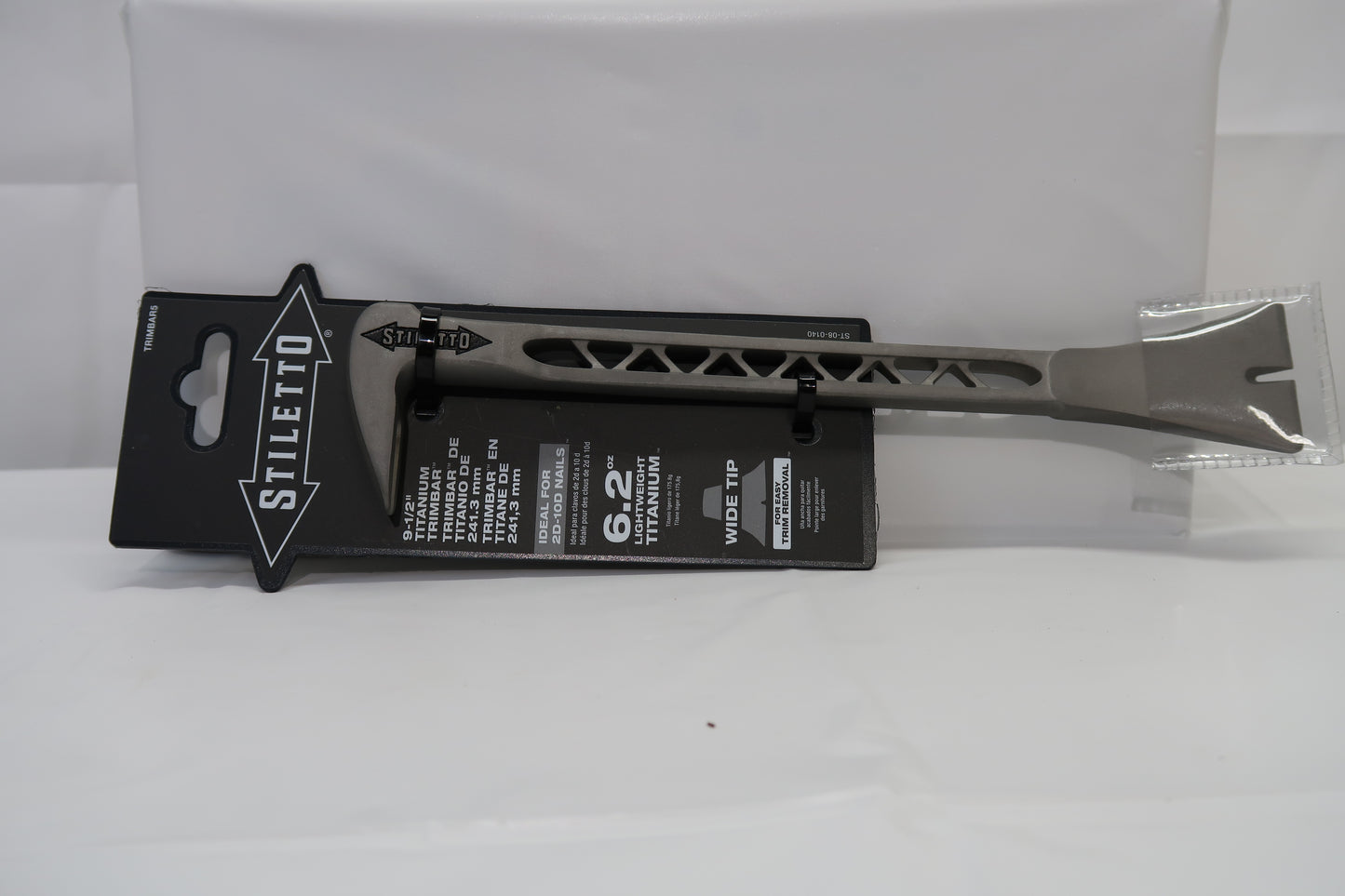 Stiletto TRIMBAR5 9-1/2" Titanium Trim Bar