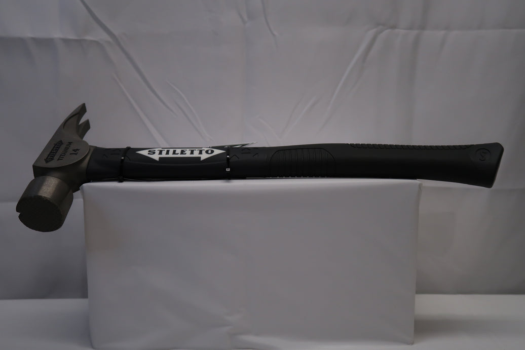 Stiletto Ti14MCF Titanium Milled Face Framing Hammer