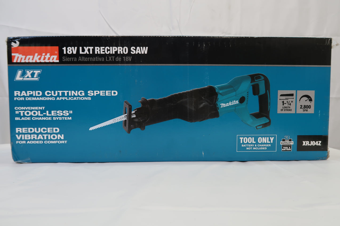 Makita XRJ04Z 18v LXT Reciprocating Saw (Tool Only)