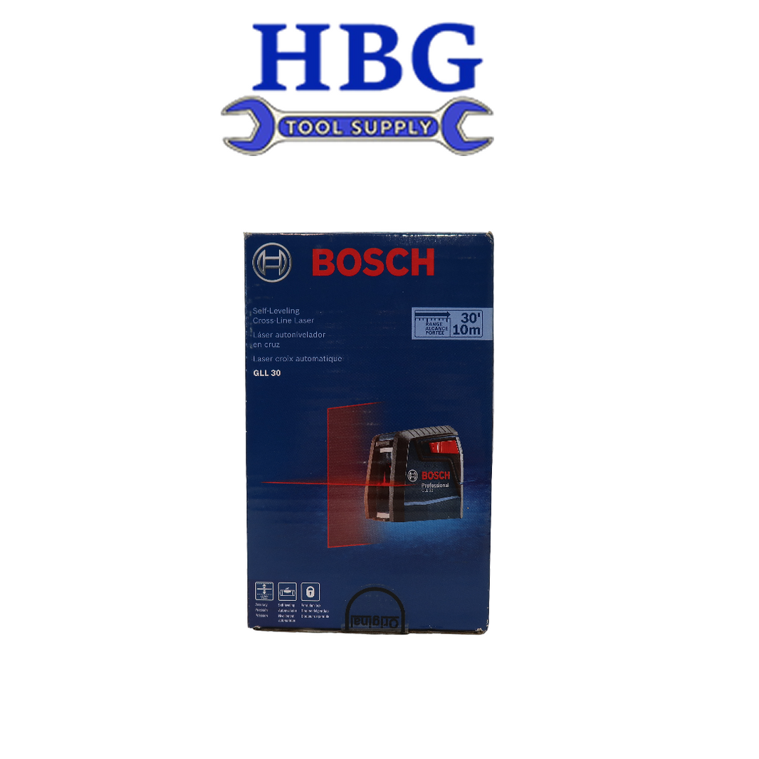 Bosch GLL 30 Self-Leveling Crossline Laser