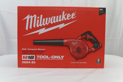 Milwaukee 0884-20 M18 Compact Blower