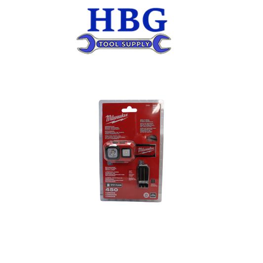 Milwaukee 2104 Spot/Flood 450 Lumen Head Lamp