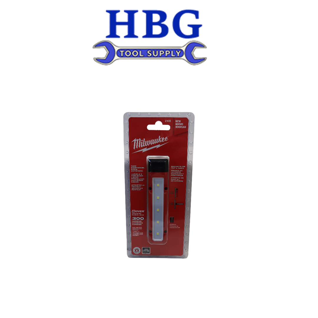 Milwaukee 2108 ROVER 300 Lumen Magnetic Flood Light