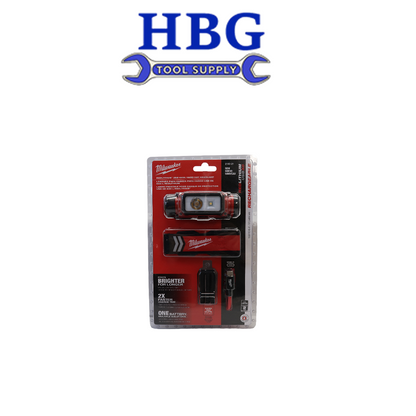 Milwaukee 2163-21 REDLITHIUM USB 600L Hard Hat Headlamp