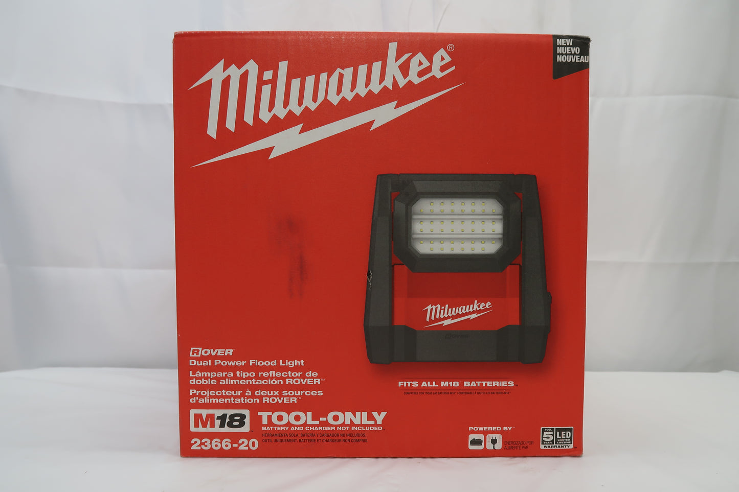 Milwaukee 2366-20 M18 ROVER Dual Power Flood Light