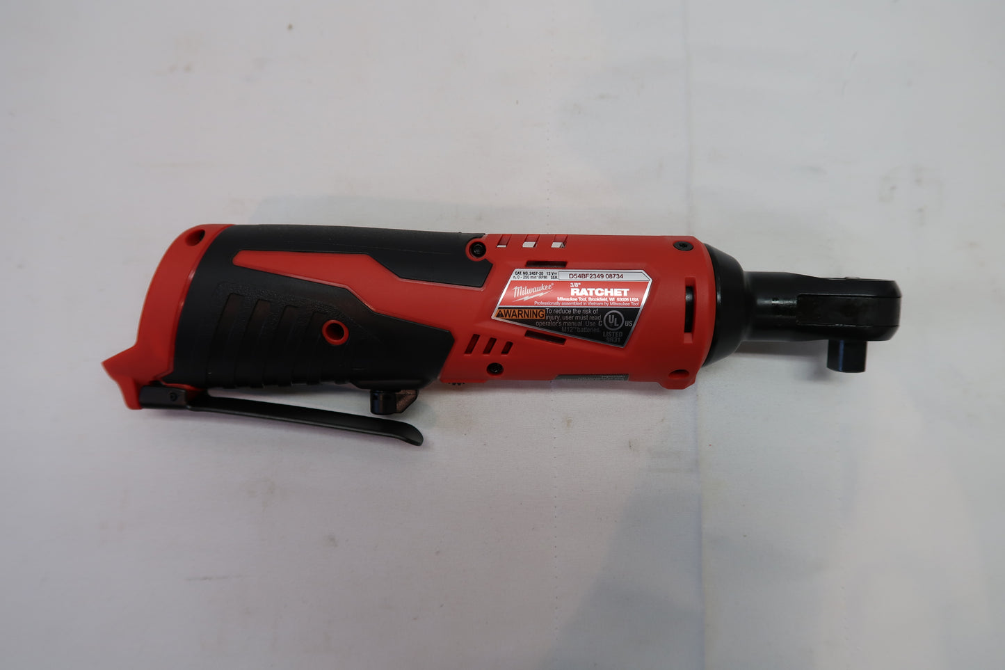 Milwaukee M12 2457-20 3/8" Sub-Compact Ratchet