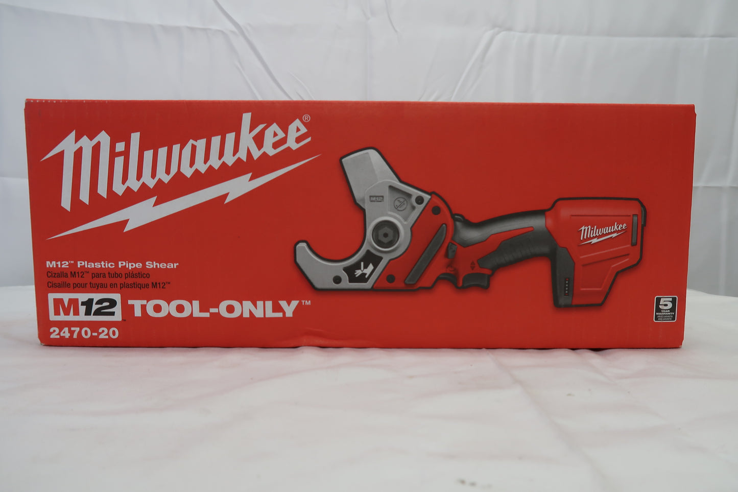 Milwaukee M12 2470-20 Plastic Pipe Shear