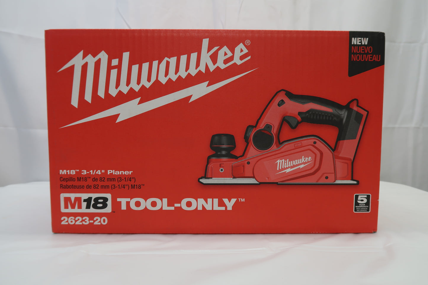 Milwaukee 2623-20 M18 3-1/4" Hand Planer