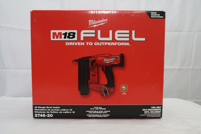 Milwaukee 2746-20 M18 FUEL 18 Gauge Brad Nailer