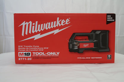 Milwaukee 2771-20 M18 Transfer Pump (Tool Only)