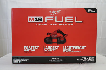 Milwaukee 2829-20 M18 Fuel Compact Band Saw (Tool Only)