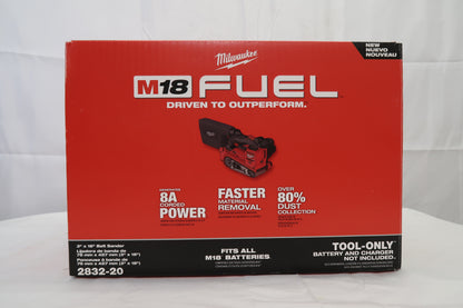 Milwaukee 2832-20 M18 Fuel 3"x18" Belt Sander (Tool Only)