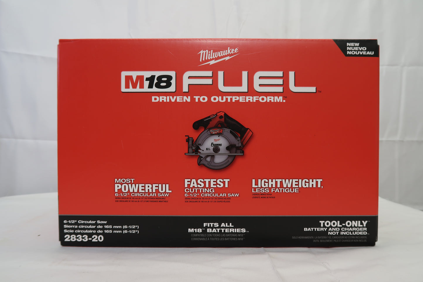Milwaukee 2833-20 M18 Fuel 6 1/2" Circular Saw (Tool Only)
