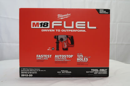 Milwaukee 2912-20 M18 Fuel 1" Rotary Hammer (Tool Only)