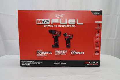 Milwaukee 3497-22 M12 2-Tool Starter Kit