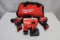 Milwaukee 3497-22 M12 2-Tool Starter Kit